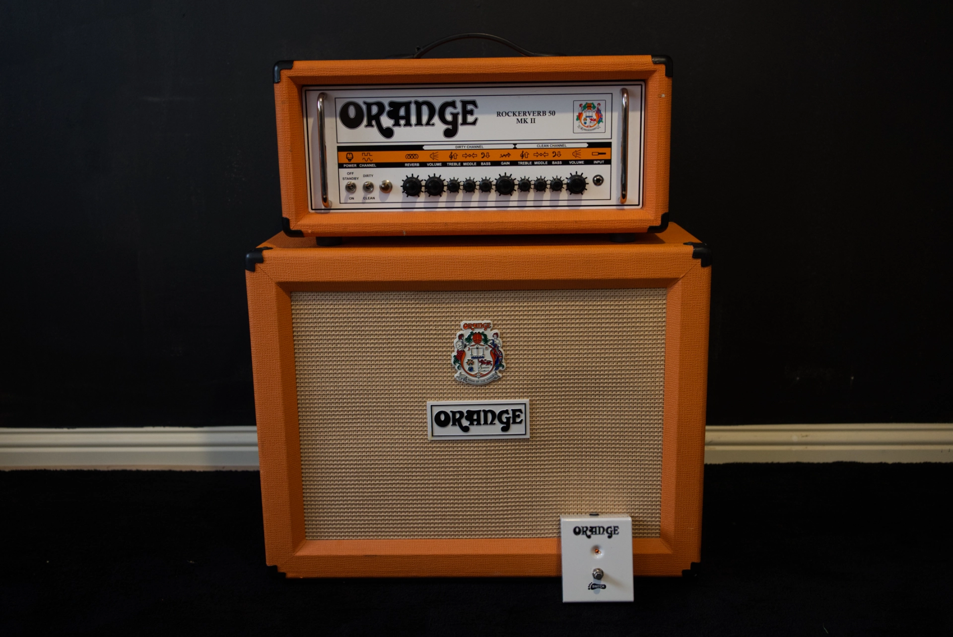 Orange 2x12 + Rockerverb 50 Mk 2